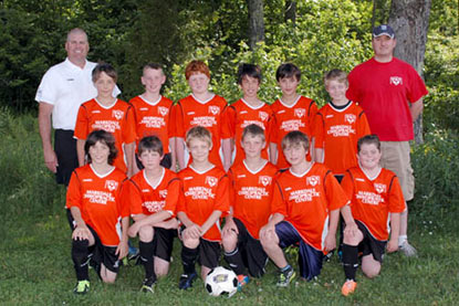 Under 12 Boys Sponsored by Markdale Chiropractic Centre